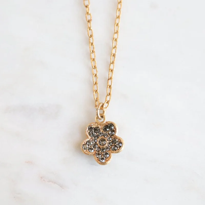 Shade Small Flower Pendant Necklace