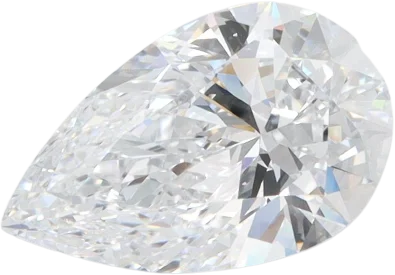 2 Carat E VVS2 Pear Lab Diamond