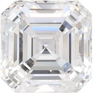 2.01 Carat D VVS1 Asscher Lab Diamond