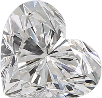 2.01 Carat E VS2 Heart Natural Diamond