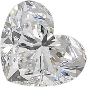 2.01 Carat E VS2 Heart Natural Diamond