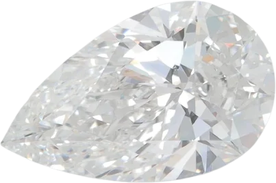 2.01 Carat E VVS2 Pear Lab Diamond