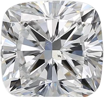 2.02 Carat D SI1 Cushion Natural Diamond