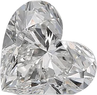 2.02 Carat F SI2 Heart Natural Diamond