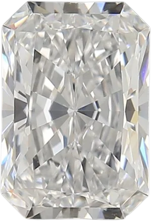 2.03 Carat D VVS2 Radiant Lab Diamond