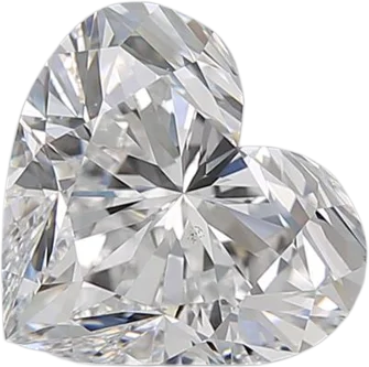 2.21 Carat D VS2 Heart Natural Diamond