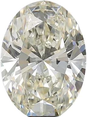 2.35 Carat K VVS2 Oval Natural Diamond