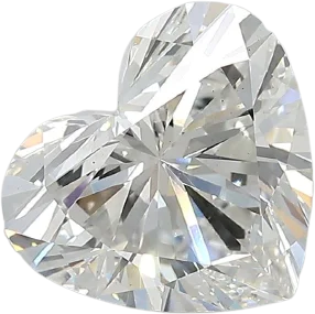 2.56 Carat F SI1 Heart Lab Diamond