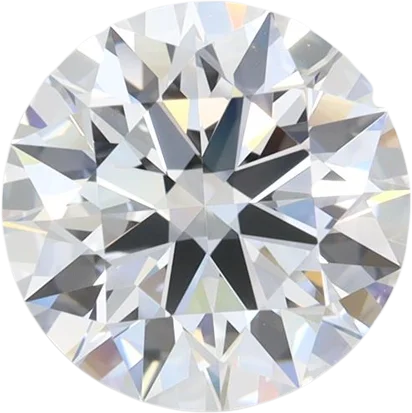 2.61 Carat E VVS1 Round Lab Diamond