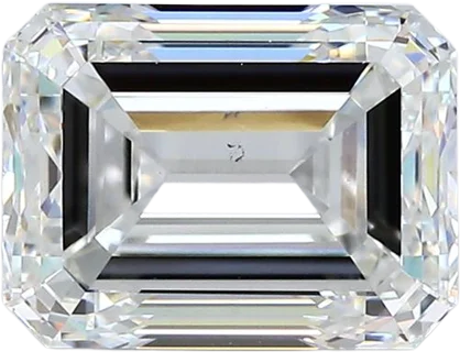 3.01 Carat H VS1 Emerald Natural Diamond