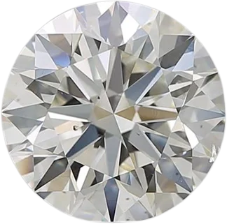 3.01 Carat J SI1 Round Natural Diamond