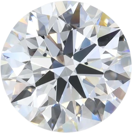 3.03 Carat D VVS1 Round Lab Diamond