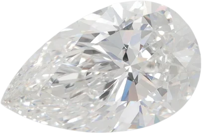 3.1 Carat E IF Pear Lab Diamond