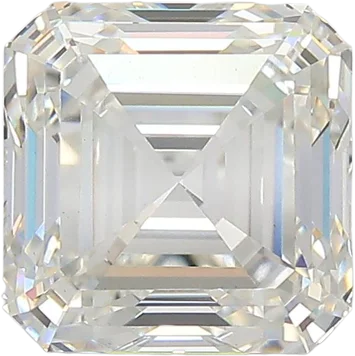 3.15 Carat H VS1 Asscher Lab Diamond