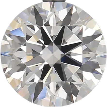 3.21 Carat E VVS1 Round Lab Diamond