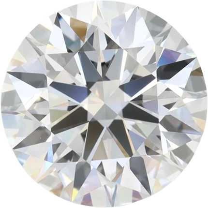 3.61 Carat E VVS2 Round Lab Diamond