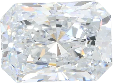 3.74 Carat G VVS1 Radiant Lab Diamond