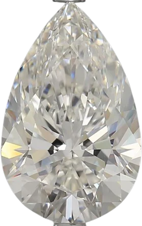 3.82 Carat G VVS2 Pear Lab Diamond