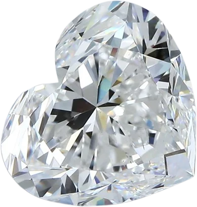 4.03 Carat E SI1 Heart Natural Diamond