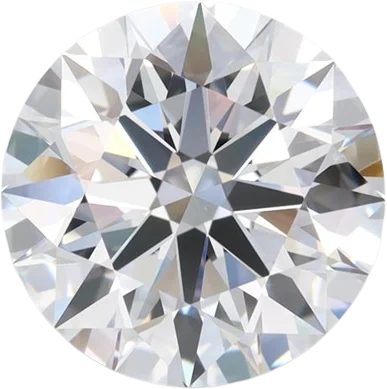 4.04 Carat F VVS1 Round Lab Diamond