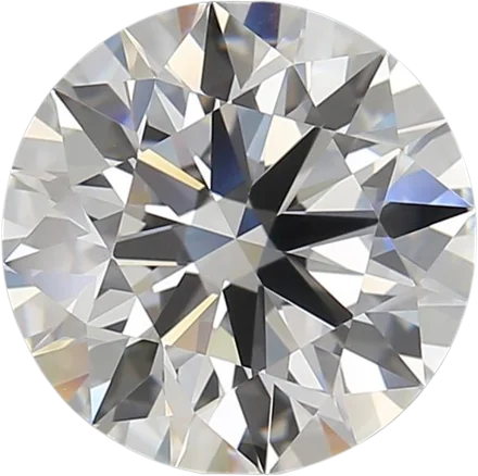 4.06 Carat D VVS2 Round Lab Diamond