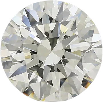 4.06 Carat K VS2 Round Natural Diamond