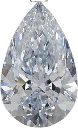 4.08 Carat I VVS2 Pear Lab Diamond