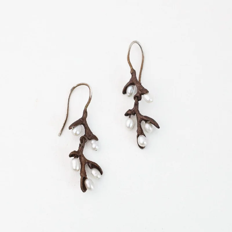 Pussy Willow Drop Earring