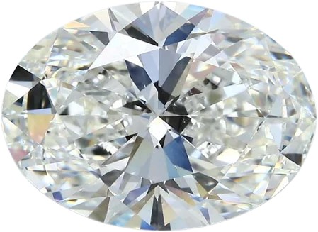 8.01 Carat I SI1 Oval Natural Diamond