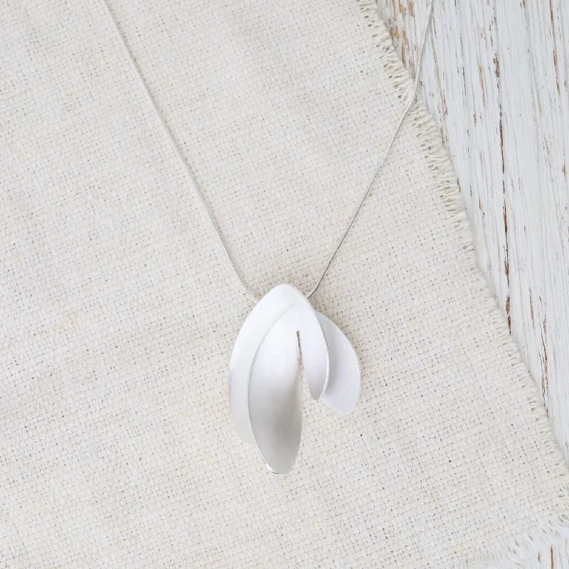 Maple Seed Pendant Necklace