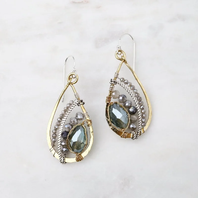 Moon Drop Earrings