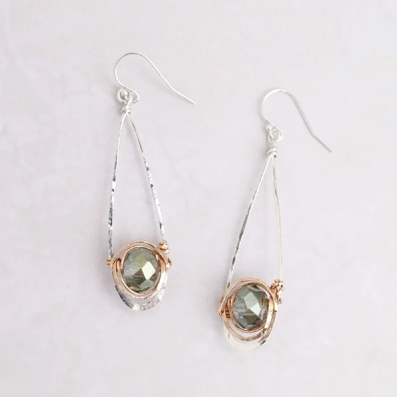 Dew Drop Crystal Earrings