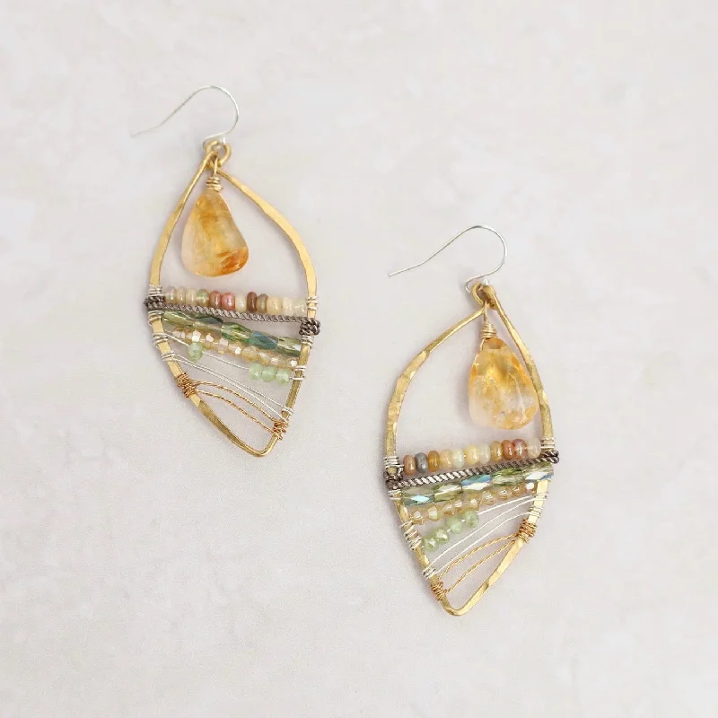 Drop of Sun Earrings