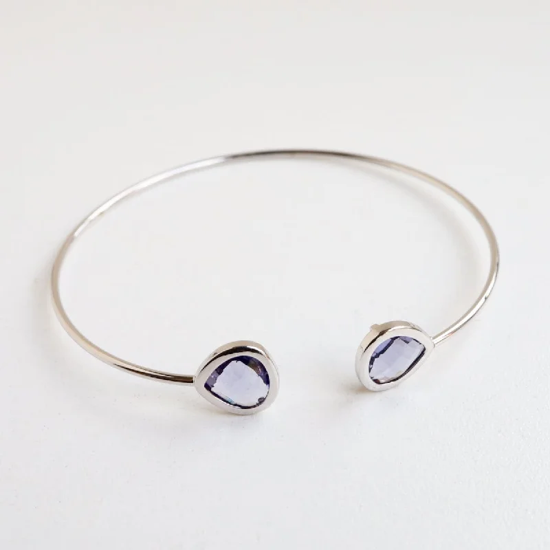 Silver Plum Bracelet