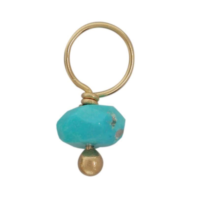 Turquoise Gemstone Charm