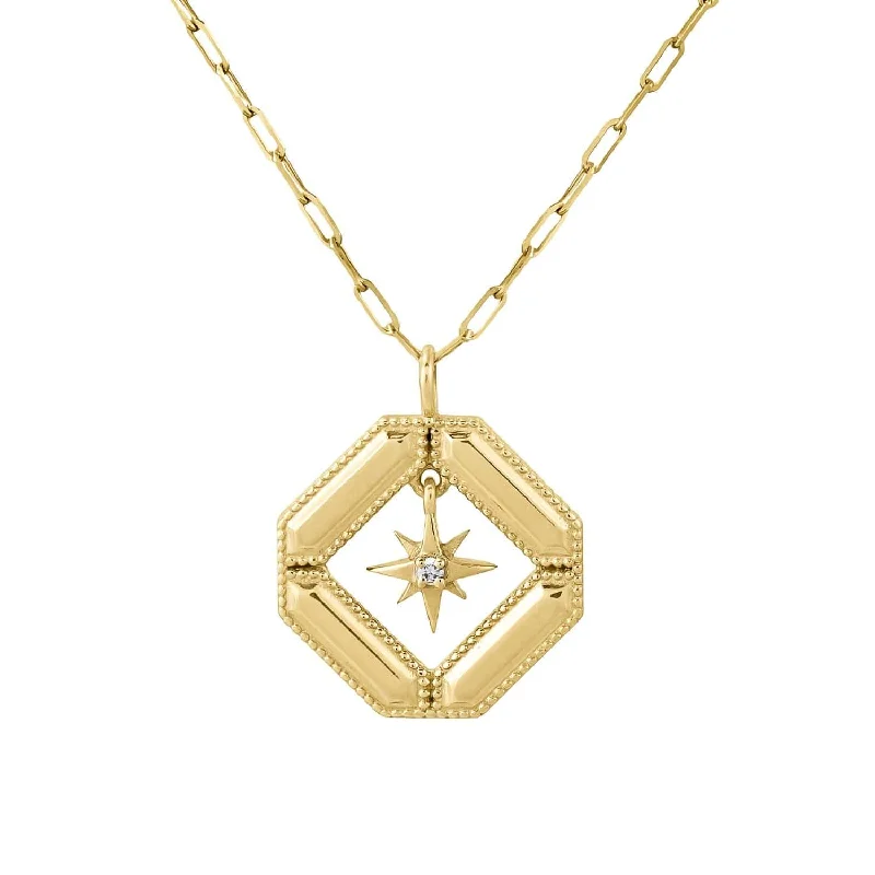 Astra Diamond Journey Pendant Necklace